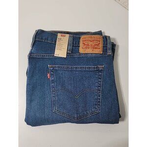 Men's Levi’s 514 40x32 Straight Fit Denim Jeans, Stretch Below The Waist NEW